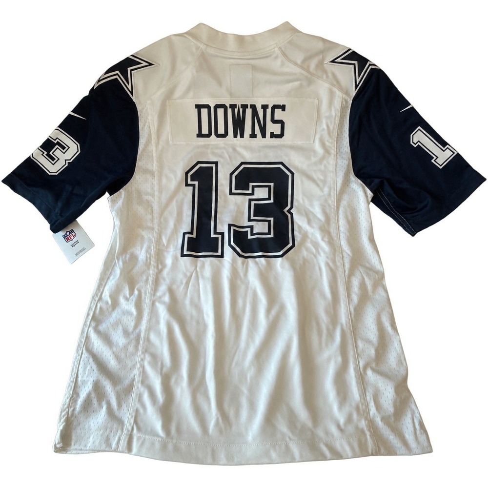 Nike NFL Dallas Cowboys Caleb Downs 13 Alternate Game Jersey White Men's M
